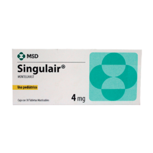 SINGULAIR 4 MG 30 TBS PEDIATRICO(A)
