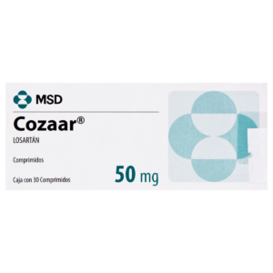 COZAAR 50 MG 30 TABLETAS (3%+)(A)(PAE)