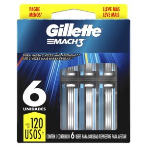 REP.MAQ.AFEITAR GILLETTE MACH 3 6 UND