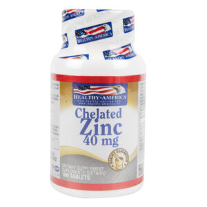 CHELATED ZINC 40 MG 100 TABLETAS