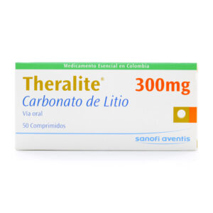 THERALITE 300 MG 50 COMPRIMIDOS