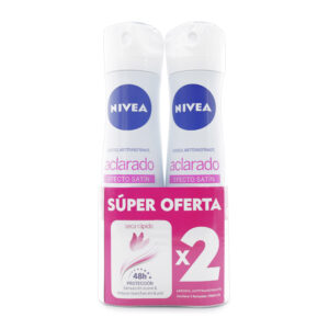 2 DTE.NIVEA SPR.ACLA.EFE.SATIN 150ML
