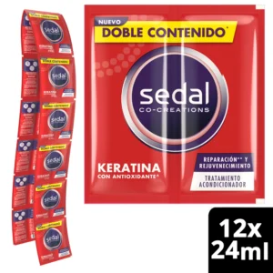 ACO.SEDAL KERATINA ANTIOX.24ML 12 SBS