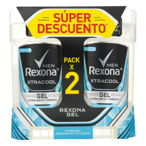 DUO PACK REXONA MEN XTRACOOL GEL 113 GR