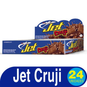 CHOCOLATINA JET CRUJI 11 GR 24 UNIDADES