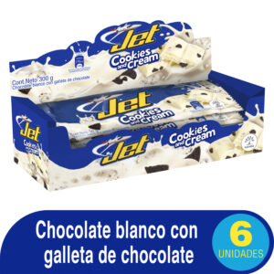 CHOCOLATINA JET COOKIES AND CREAM 6 UND