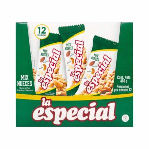 PASAB ESPE MESCL NUES/MANI 40GR CJ 12UND