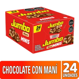 CHOCOLATINA JUMBO MANI 17 GR 24 UNDS