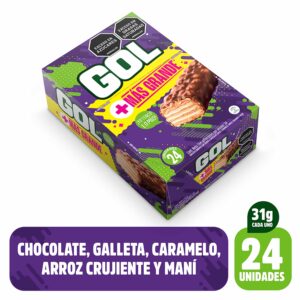 CHOCOLATINA GOL MAS GRANDE 24 UND 31GR