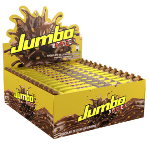 CHOCOLATINA JUMBO ALMENDRA GDE 12 UND