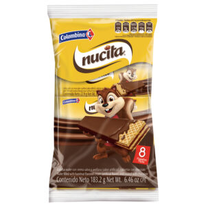 GALLETAS NUCITA WAFER 8 UND