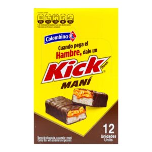 BARRA CHOCOLATE KICK MANI 12 UND