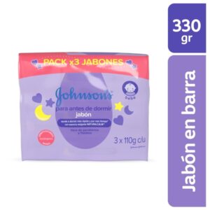 3 JABON JJ ANTES DE DORMIR 110 GR