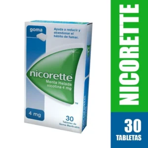 NICORETTE MENTA S&S 4 MG 30 GOMAS(PAE)