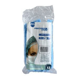 GORRO PRECISION TIPO ORUGA AZUL 12UND
