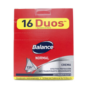 DTE BALANCE CREM NORMAL DUO 16 SOBRES