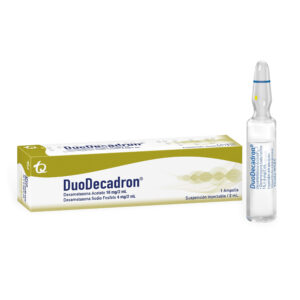 DUODECADRON 2 ML 16+4 MG AMPOLLA(3%+)