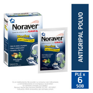 NORAVER GRIPA BEBIDA NOCHE 15 GR 6 SBS