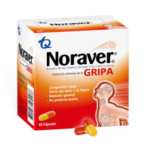 NORAVER G CONTRA LA GRIPA 60 CAPSULAS