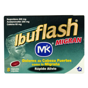 IBUFLASH MIGRAN 8  CAPSULAS