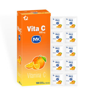 VITAMINA VITA C NARANJA MAST 100 TBS MK