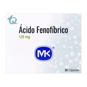 ACIDO FENOFIBRICO 135 MG 30 CAP.MK