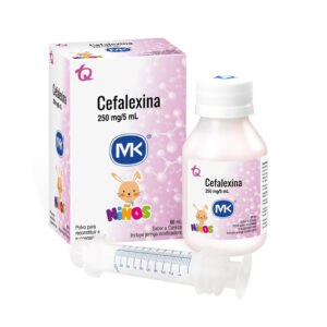 CEFALEXINA 250MG/5ML FCO X 60 ML MK