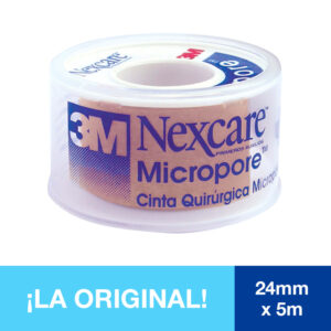 MICROPORE PIEL 24X5 DISPEN.PACK 3 UND 3M