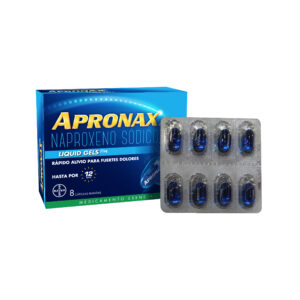 APRONAX LIQUID GEL 275 MG 8 CAPSULAS