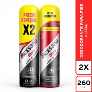 2 DTE.MEXSANA PIES ULTRA SPR.260 ML.P.E.