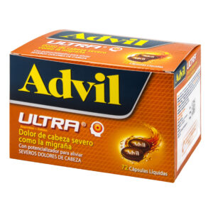 ADVIL ULTRA 72 CAPSULAS