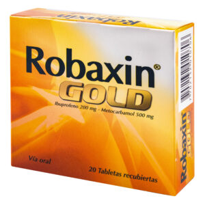 ROBAXIN GOLD 500 MG 20 TBS