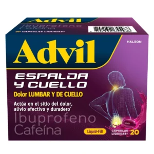 ADVIL LIQUID FILL ESPALDA  CUEL 20CAP
