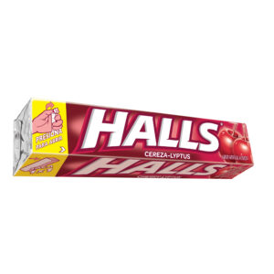 HALLS CHERRYLYPTUS 12 BARRAS