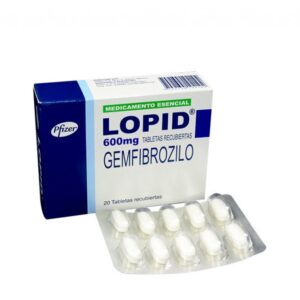 LOPID 600 MG 20 TABLETAS (3%+)