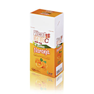 VICAL VITAMINA C 500MG+ZINC NAR. 100 TBS