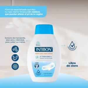 JABON INTIBON ROPA INTIMA 300ML