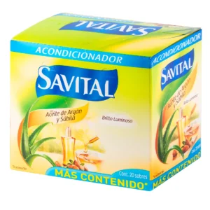 ACOND.SAVITAL ARGAN SABILA 22 ML 20 SBS