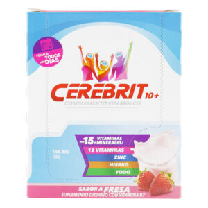 CEREBRIT 10+FRESA 15 GR. DISPLAY X 8 SBS