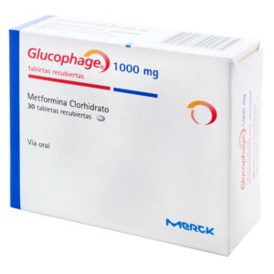 GLUCOPHAGE 1000 MG 30 TBS (3%+)(PAE)