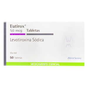 EUTIROX 50 MCG 50 TBS