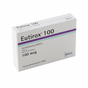 EUTIROX 100 MCG 50 TBS