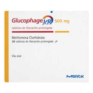 GLUCOPHAGE XR 500 MG 30 TBS (3%+)