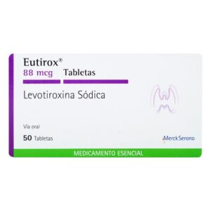 EUTIROX 88 MCG 50 TBS (3%+)