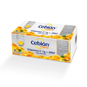 CEBIOFORTE 1 GR 10 TABLETAS EFERVES.