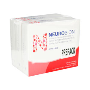 PREPACK NEUROBION 3 AMPOLLAS 2X3