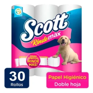 PAPEL HIG.SCOTT RINDEMAX 30 ROLLOS