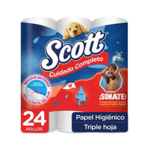 PAPEL HIG. SCOTT CUIDADO COMP 24 ROLLOS