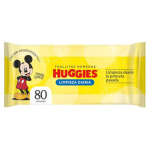 TOA. HUGGIES HUM. LIMP. COTIDIANA 80UND