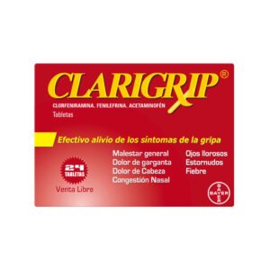CLARIGRIP 24 TABLETAS(PAE)